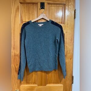 NWOT BONPOINT Girls’ Pure Wool and Yak cherry-motif pullover sweater SIZE 12